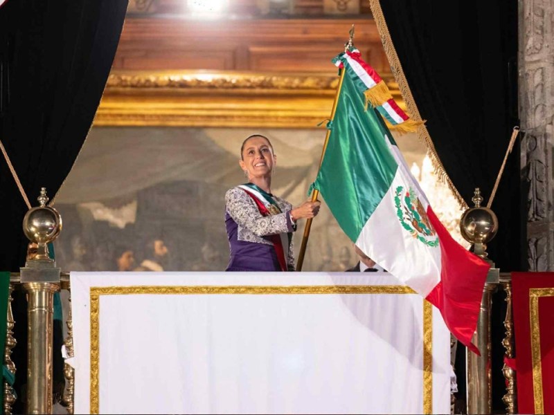 Una mujer al frente del Grito de&nbsp;Independencia